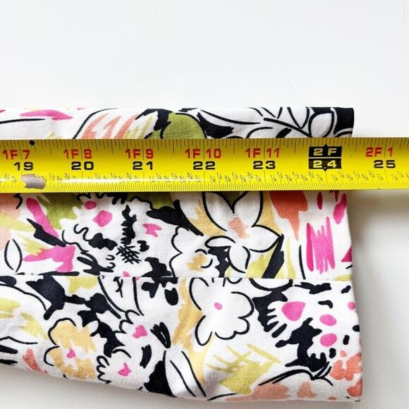 Kenar Jacket Women 8P Trench Coat Multicolor Floral Cotton Lined Bright Vibrant - Picture 11 of 12